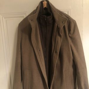 Michael Kors Men’s Brown Coat- Like New - Medium